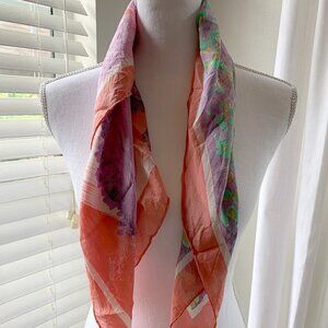 Loredano Silk Vintage Scarf